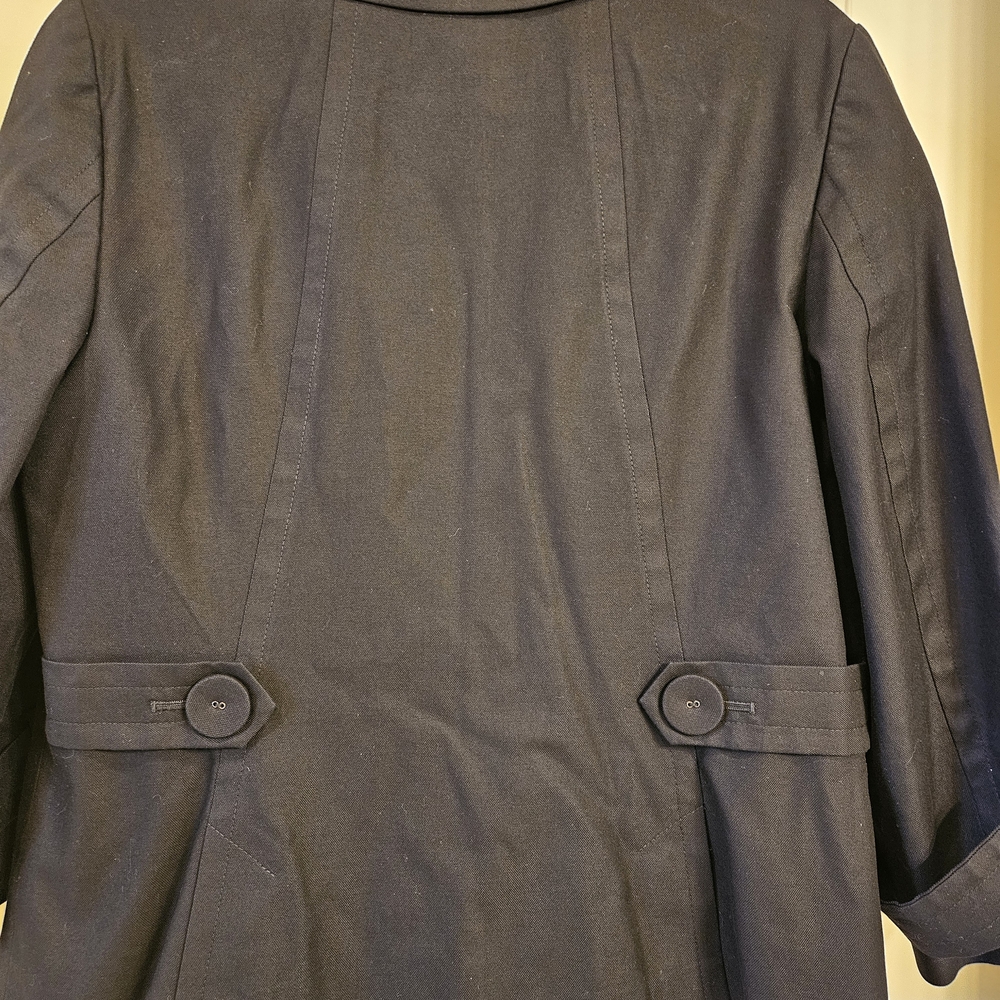 Halogen Double-Breasted Twill Jacket - image 3
